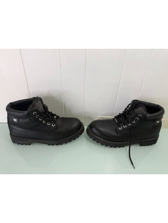 Y2K Skechers Chukka Work Boots Men\'s 13 Chunky Black 4243 main image 12